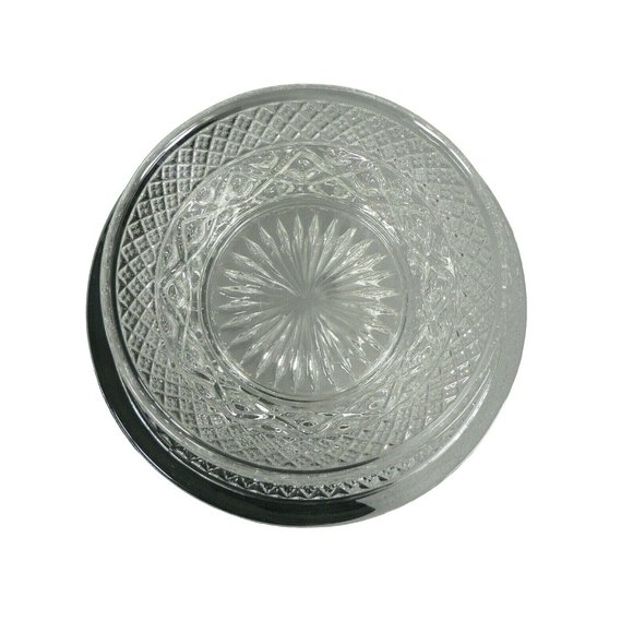 Bread Plate and Bowl Glass 2 Piece Set - Picture 10 of 12